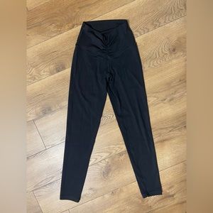Aerie 7/8 Real Me Ruched Hi Rise Leggings
